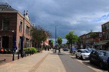 904657 Gezicht op de Amsterdamsestraatweg te Utrecht, met links het pand Amsterdamsestraatweg 283 (voormalig ...